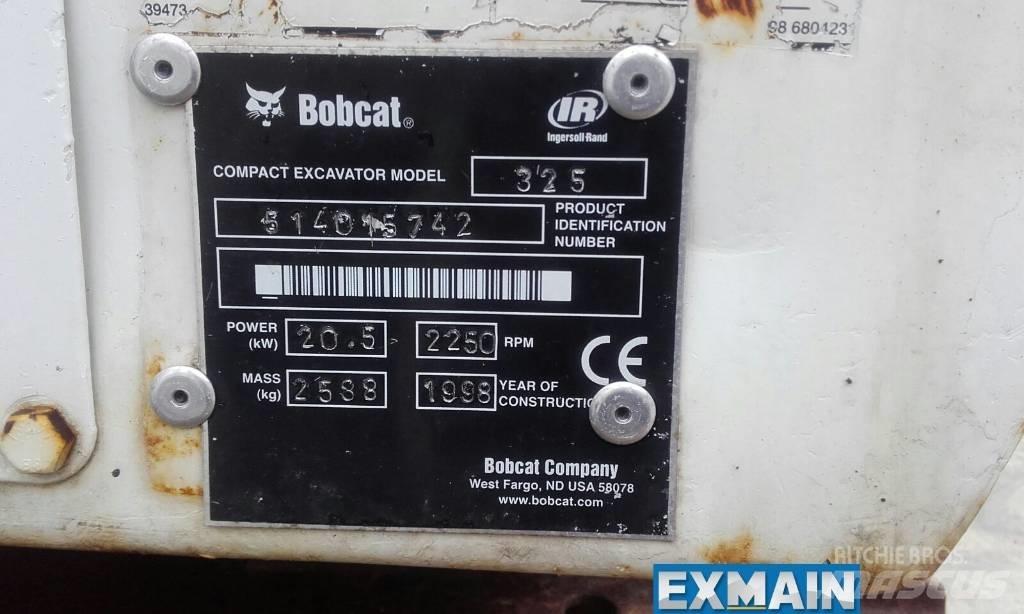 Bobcat X 325 Minibagger < 7t