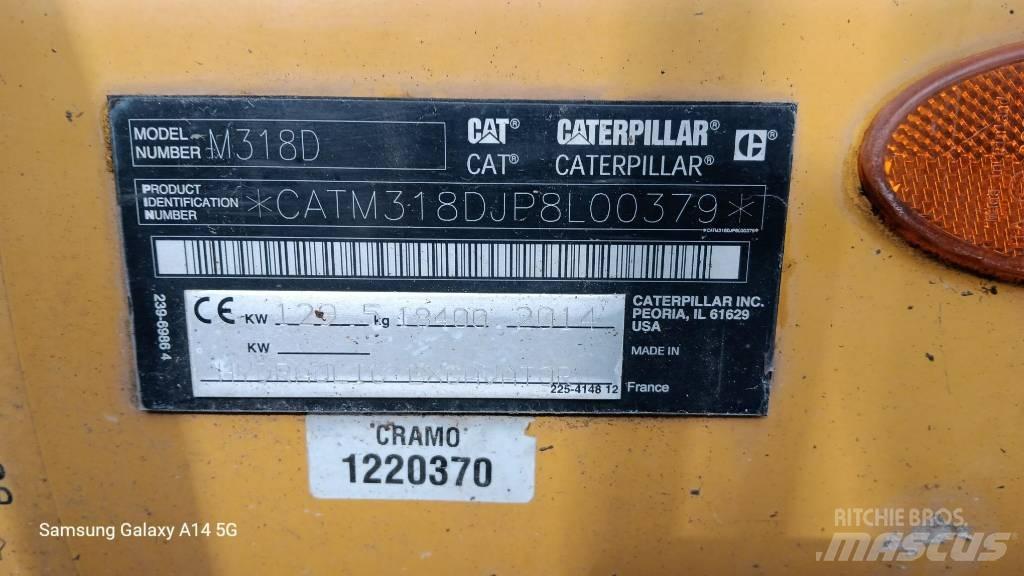 CAT M 318 D Mobilbagger