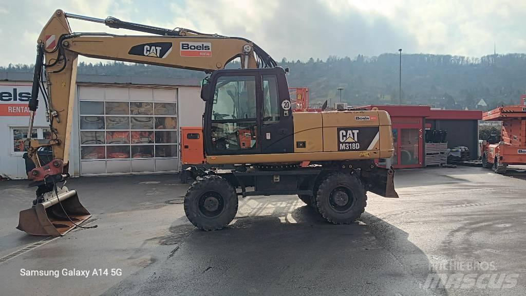 CAT M 318 D Mobilbagger
