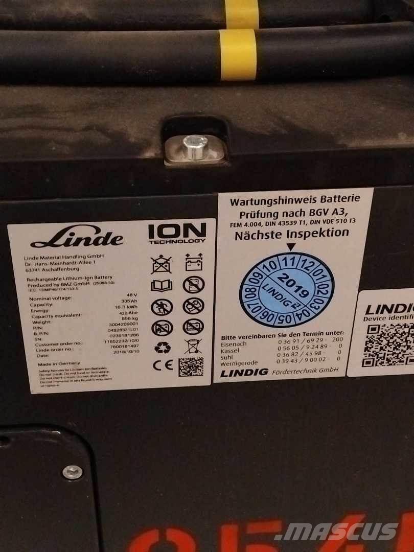 Linde E16 ION Elektrostapler