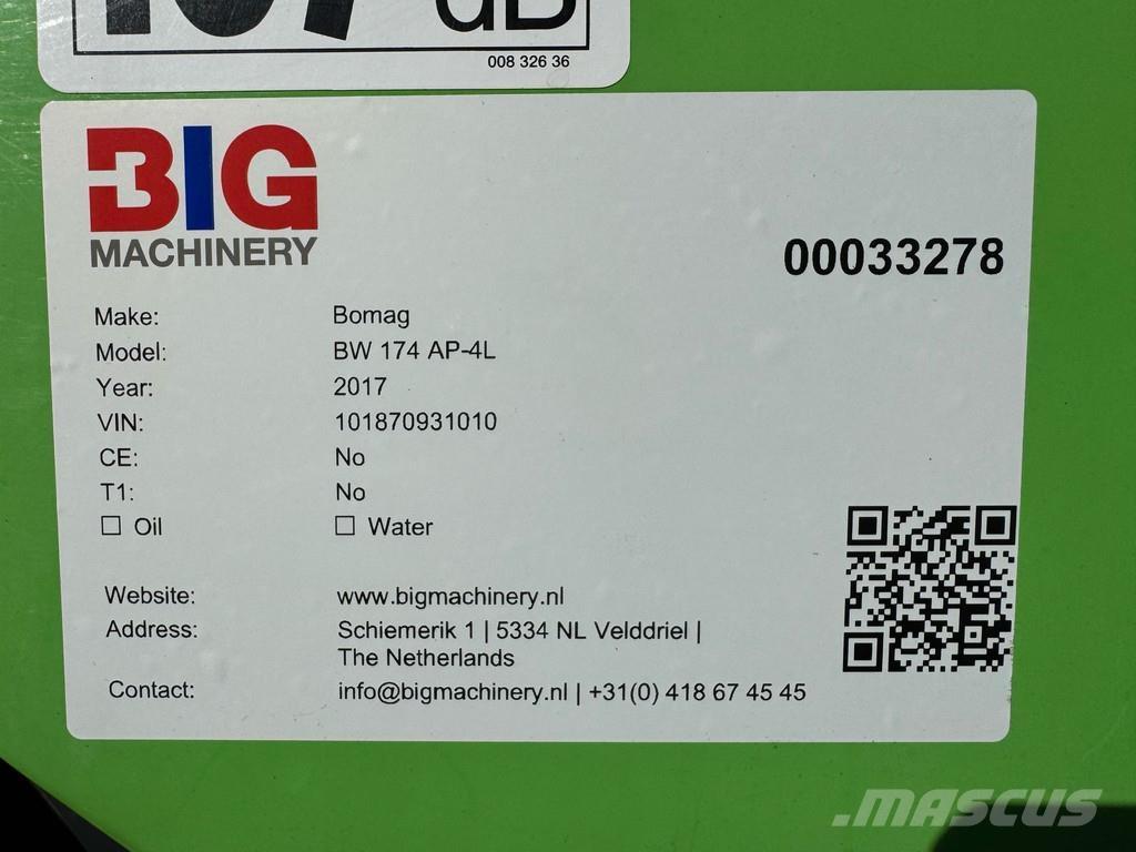 Bomag BW174 AP-4i Tandemwalzen