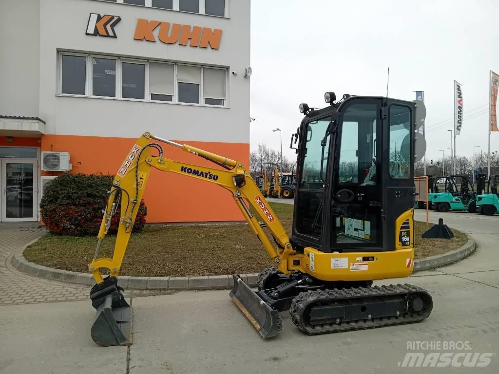 Komatsu PC 16 R-3HS Minibagger < 7t