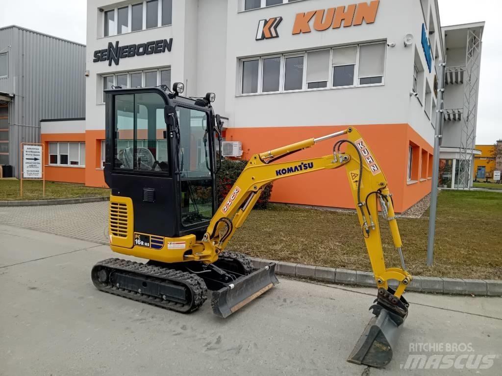 Komatsu PC 16 R-3HS Minibagger < 7t