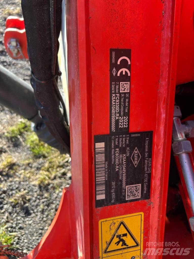 Kuhn FC 9330 D-RA Gezogene und selbstfahrende Mäher