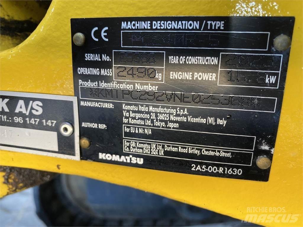 Komatsu PC24MR-5 Mobilbagger
