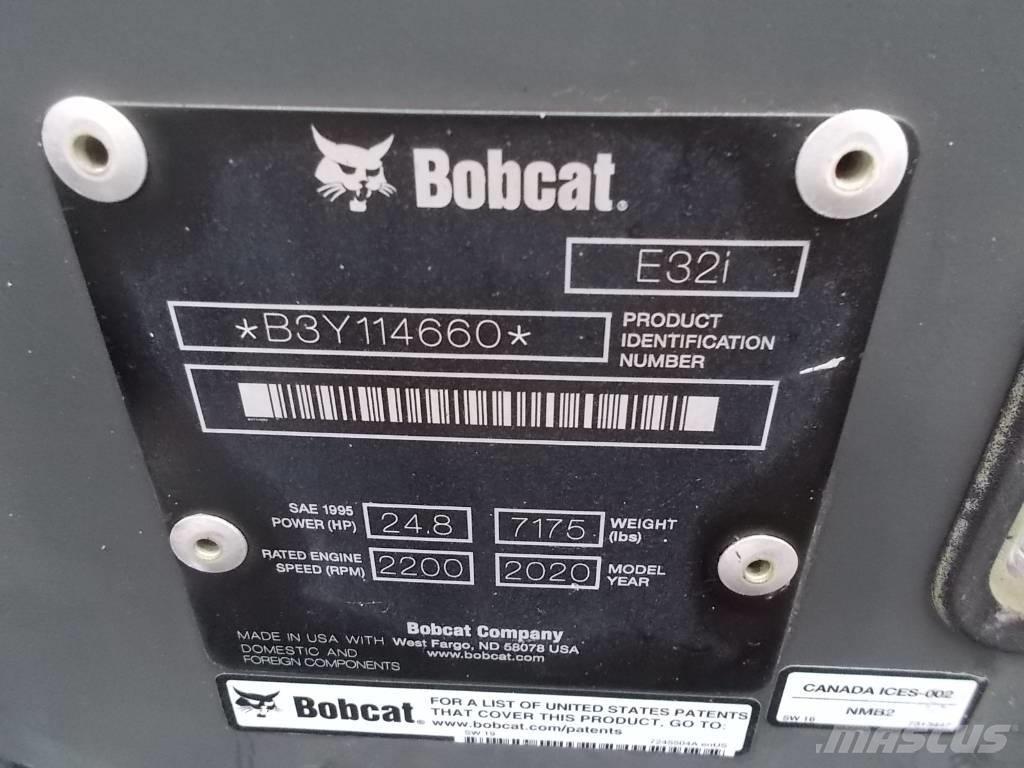 Bobcat E32i Minibagger < 7t
