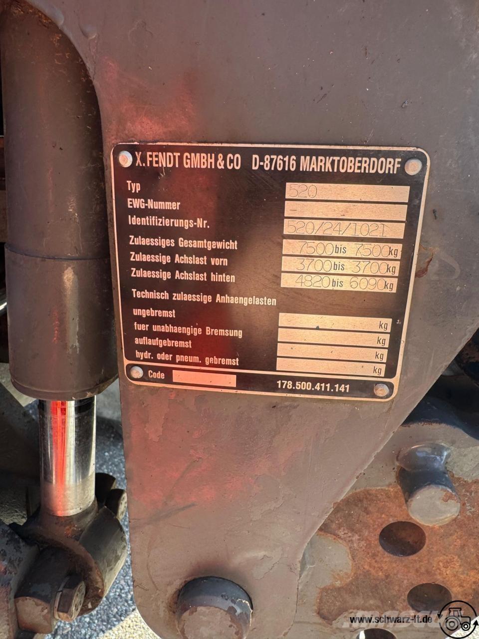 Fendt Xylon 520 Traktoren