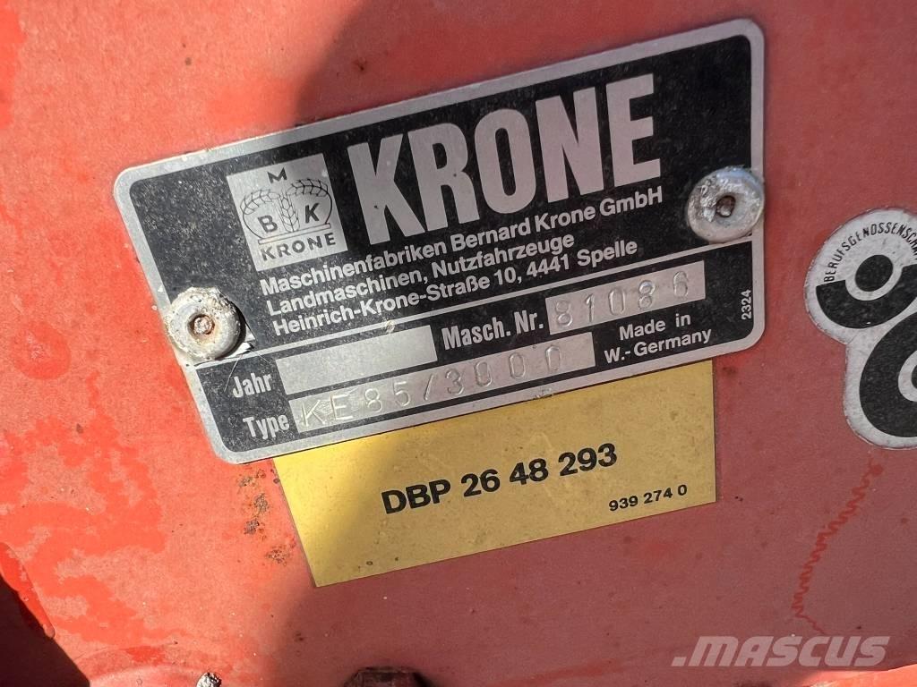 Krone KE85/3000 Motoreggen / Rototiller