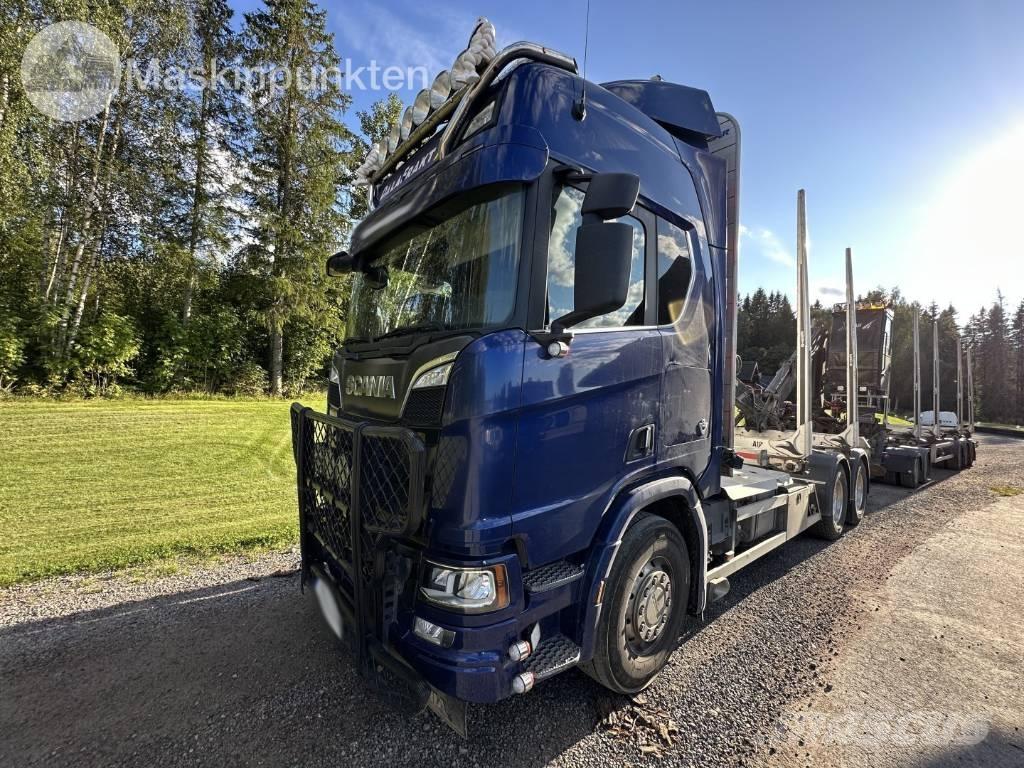 Scania R 650 Holztransporter