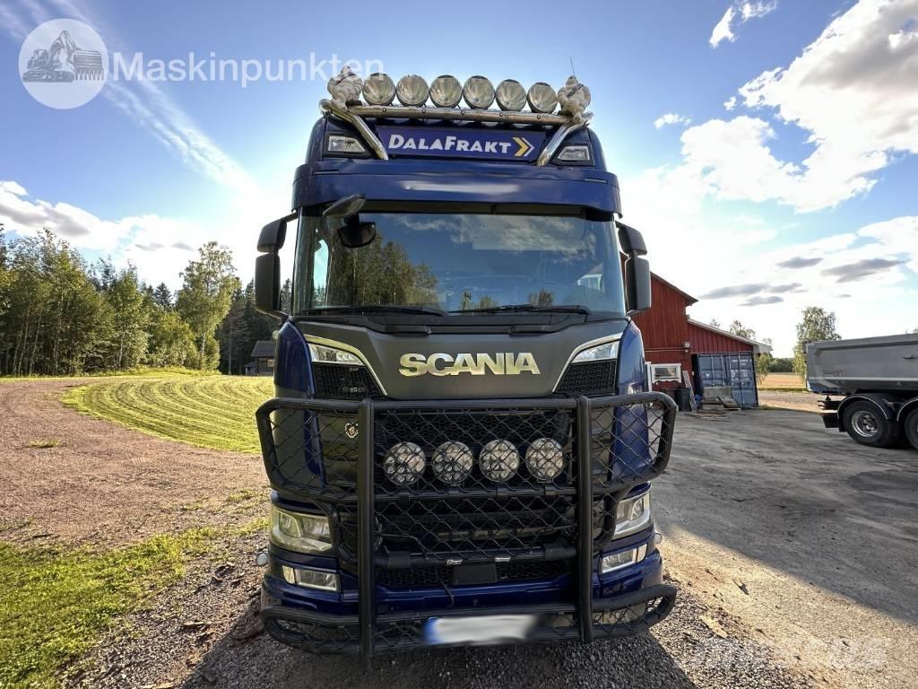 Scania R 650 Holztransporter