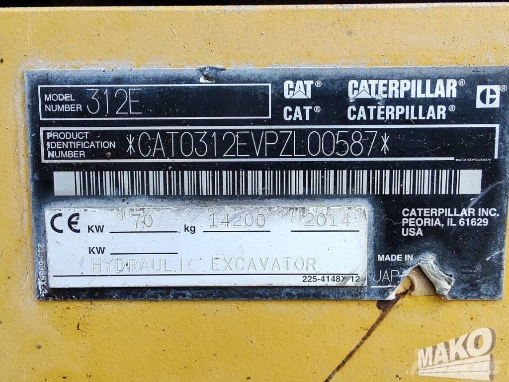 CAT 312 E Raupenbagger