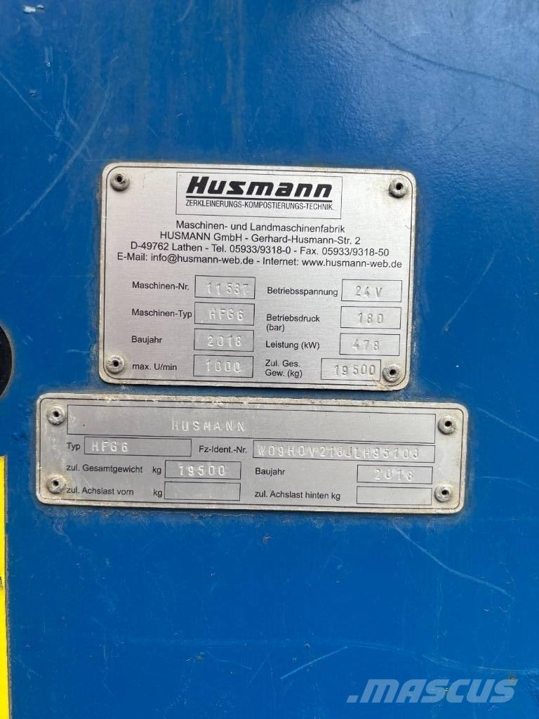Husmann HFG 6 Schredder