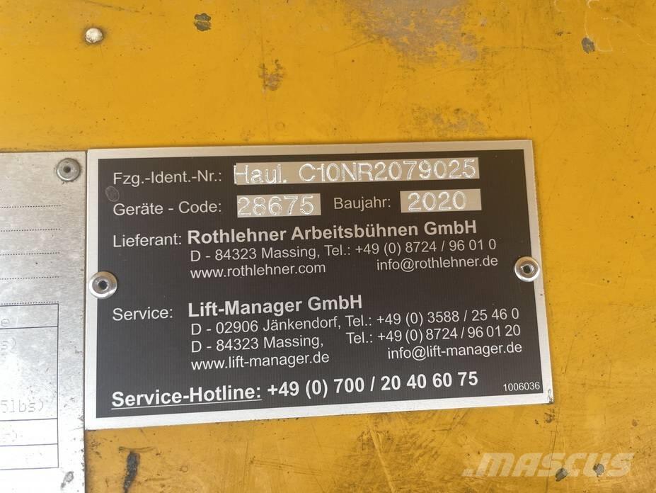 Haulotte Compact 10 Scheren-Arbeitsbühnen