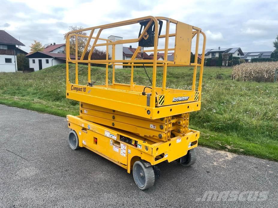 Haulotte Compact 10 Scheren-Arbeitsbühnen