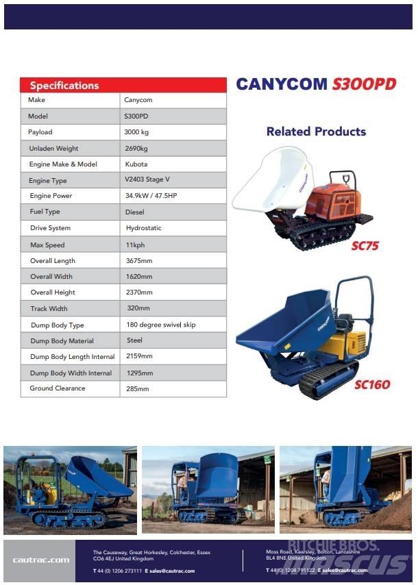 Canycom s300 Raupendumper