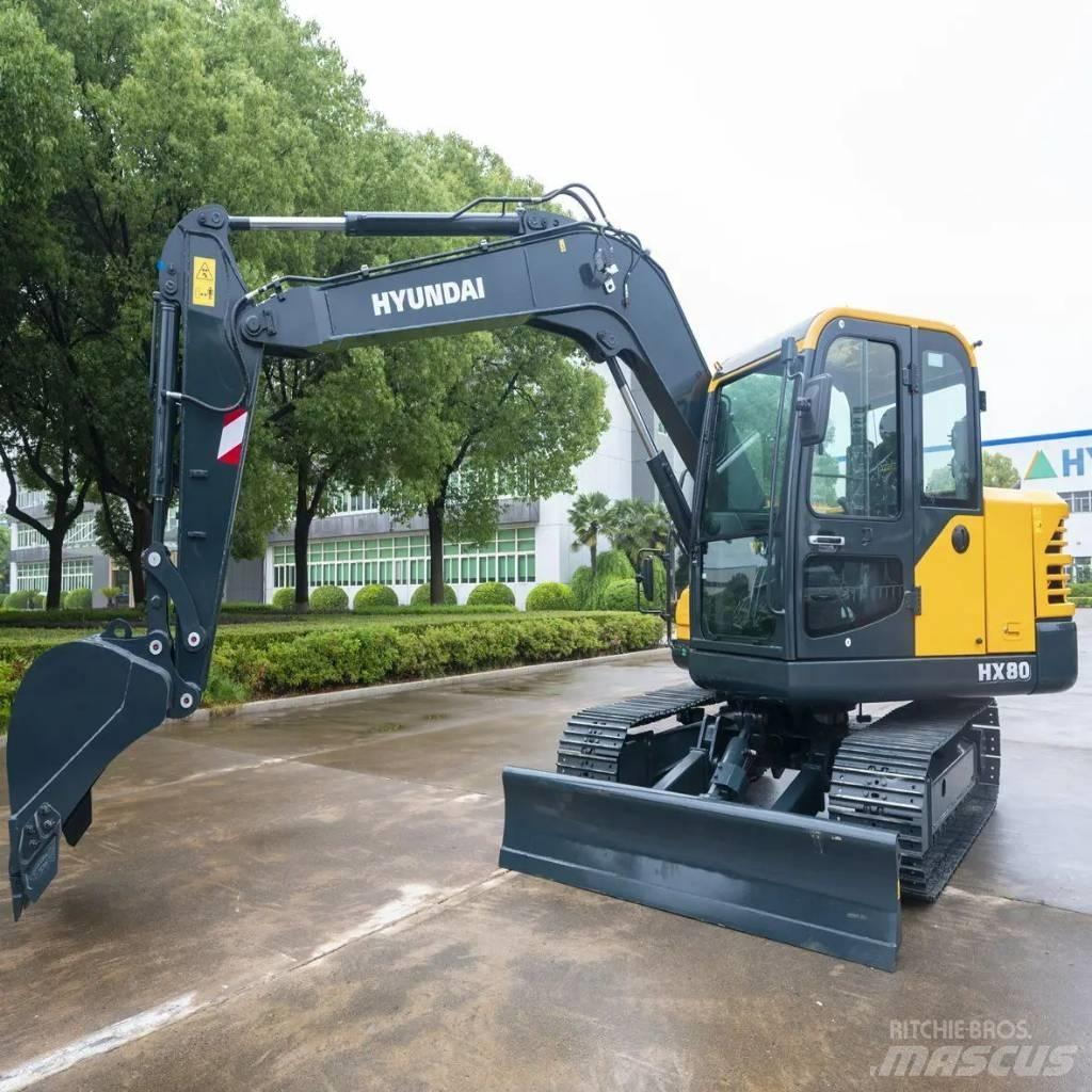 Hyundai HX80 Midibagger  7t - 12t