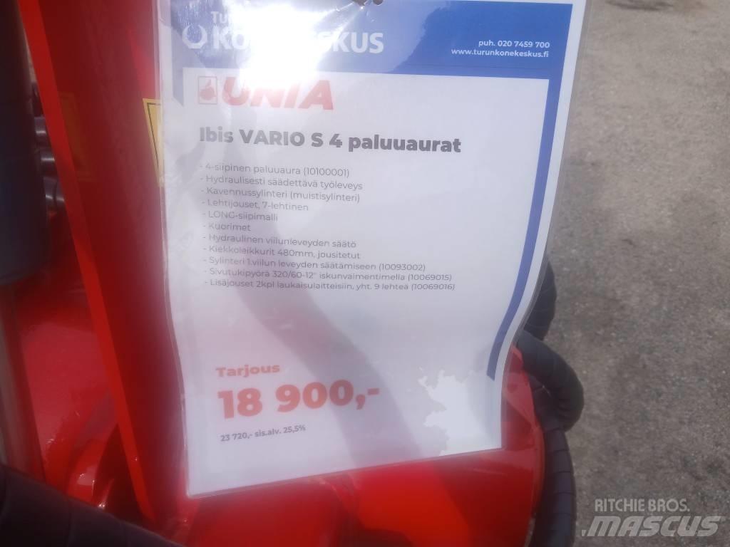 Unia Vario 4S Wendepflüge