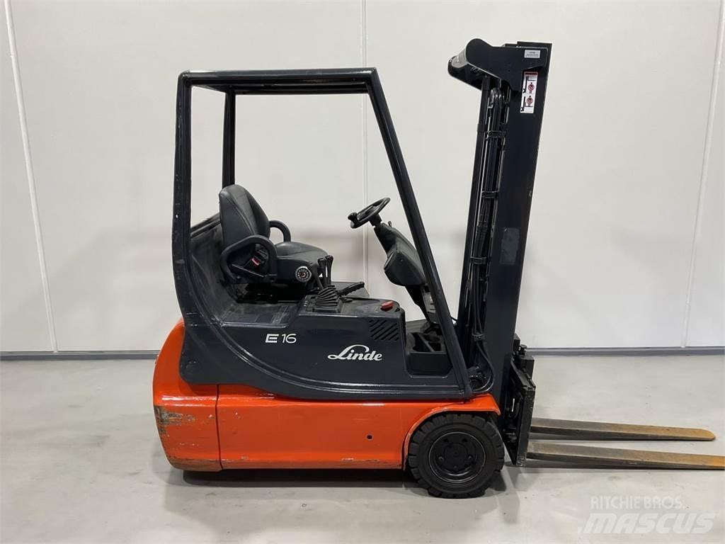 Linde E16C Elektrostapler