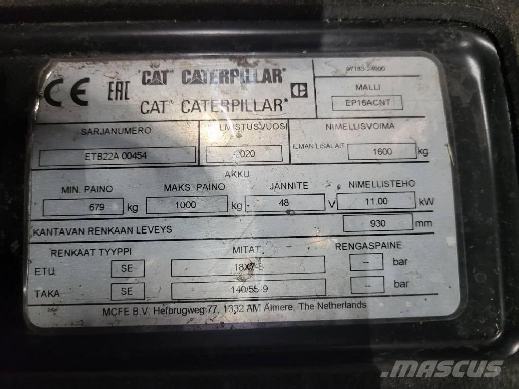CAT EP16ACNT Elektrostapler