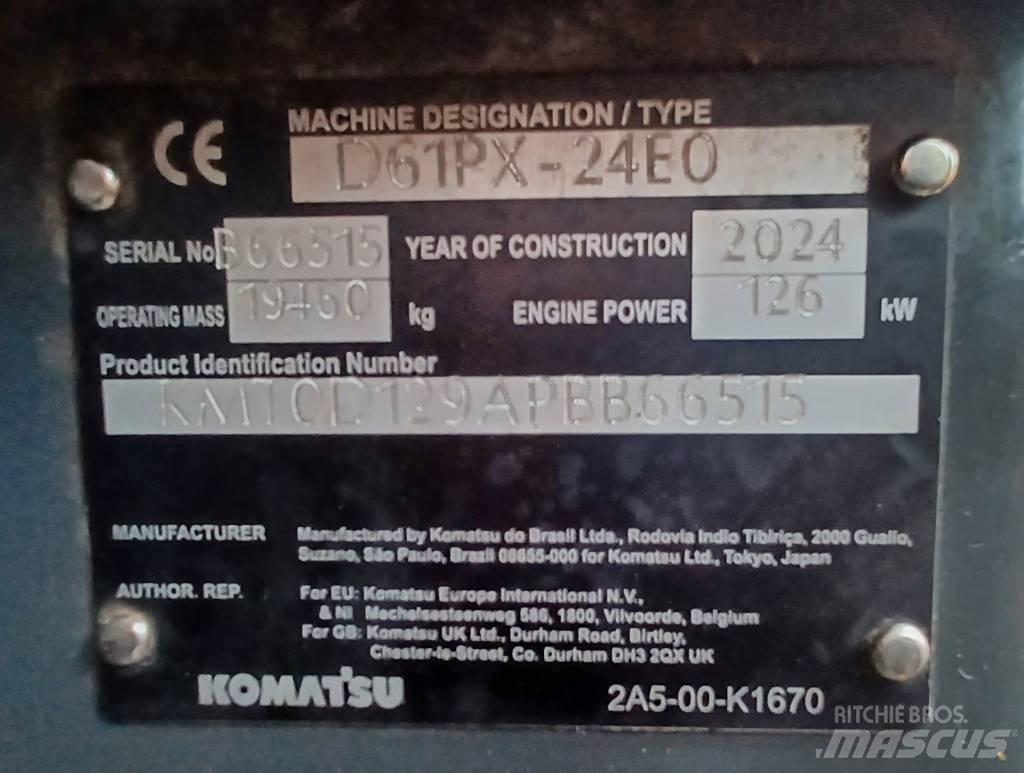 Komatsu D61PX-24 Bulldozer
