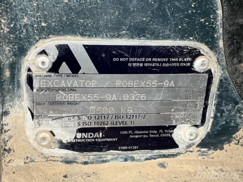 Hyundai Robex 55-9 A Kabinen