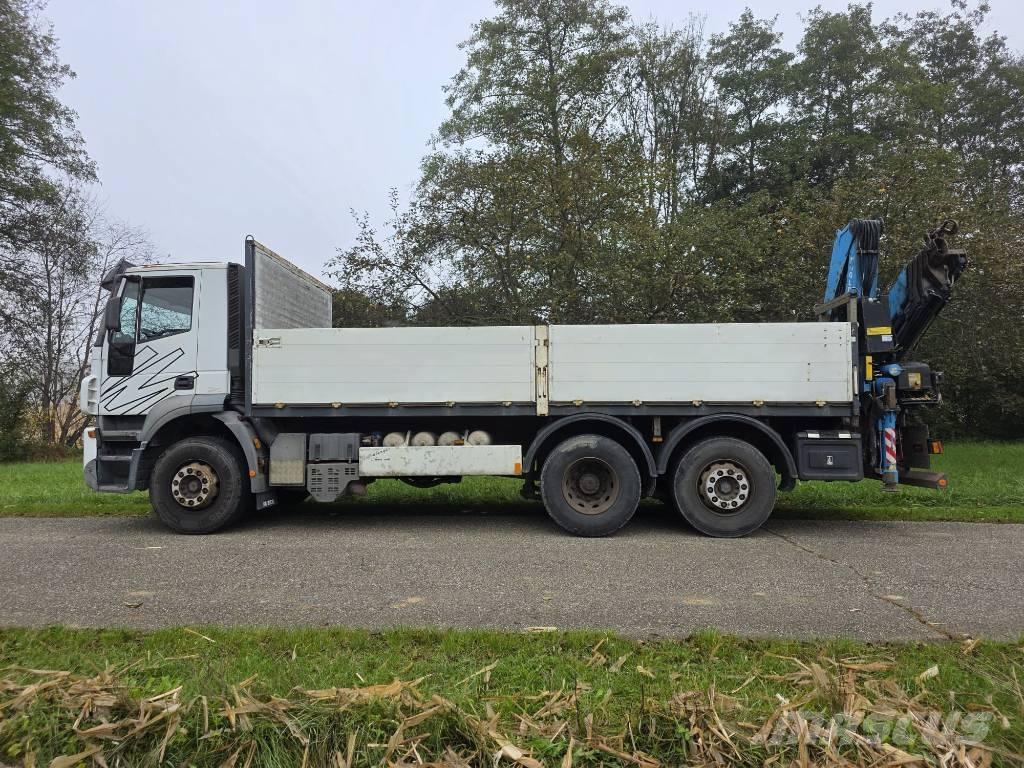 Iveco Stralis AD 420+ Pritschenwagen/Pritschenwagen mit Seitenklappe