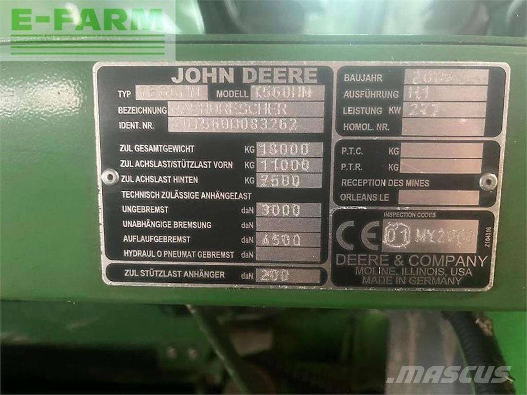 John Deere t560 hm Mähdrescher