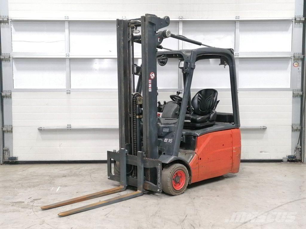 Linde E16-01 Elektrostapler