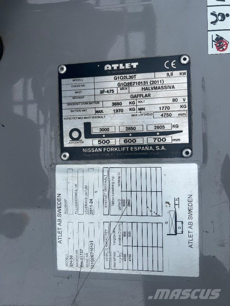 Atlet L30T Elektrostapler