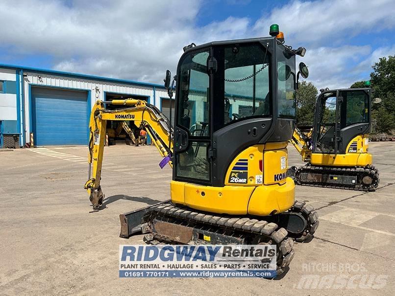 Komatsu PC 26 MR Minibagger < 7t