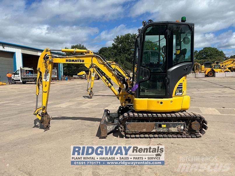 Komatsu PC 26 MR Minibagger < 7t