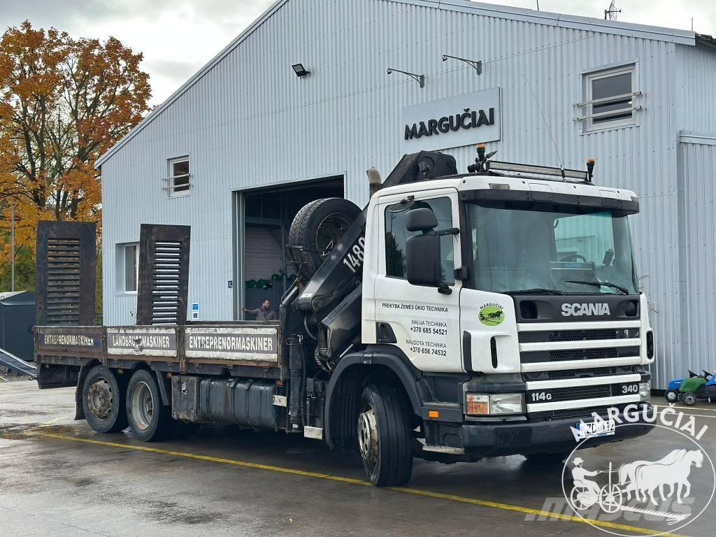 Scania 114G 340 Kranwagen