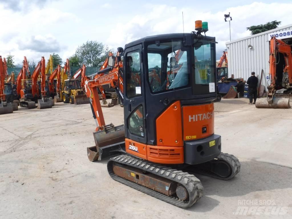Hitachi ZX 26 U-6 Minibagger < 7t