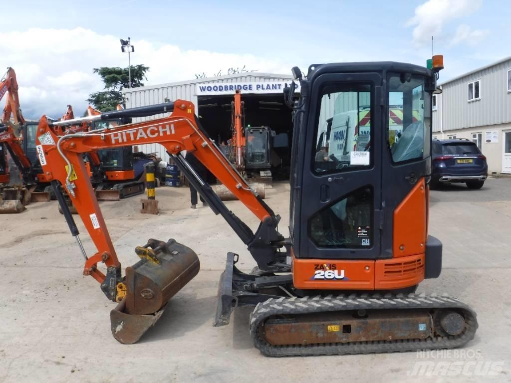 Hitachi ZX 26 U-6 Minibagger < 7t