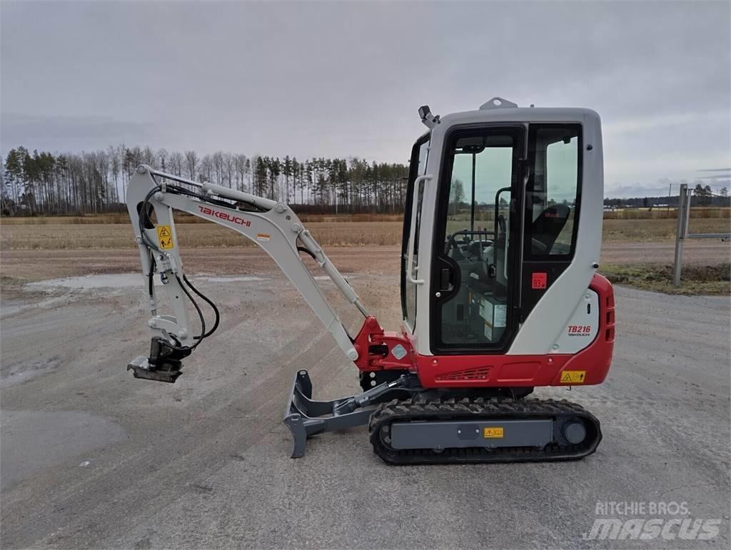 Takeuchi TB 216 Minibagger < 7t