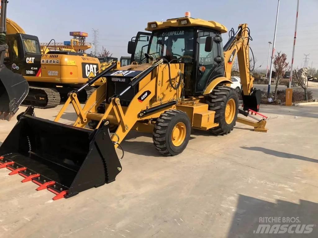 CAT 420 F Baggerlader
