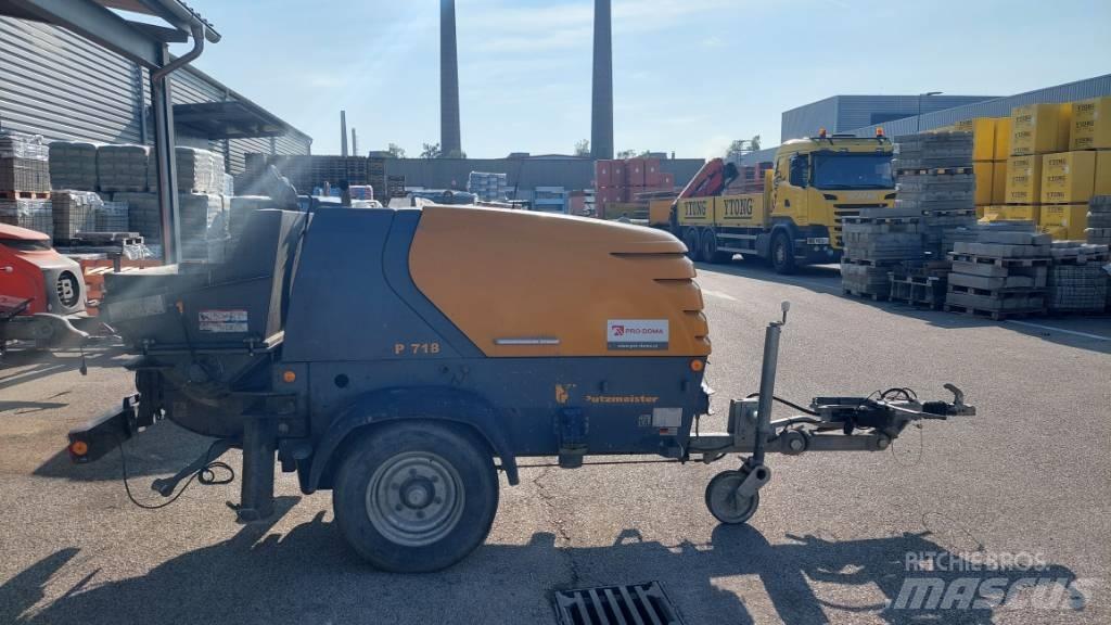 Putzmeister P 718 TD Betonpumpen