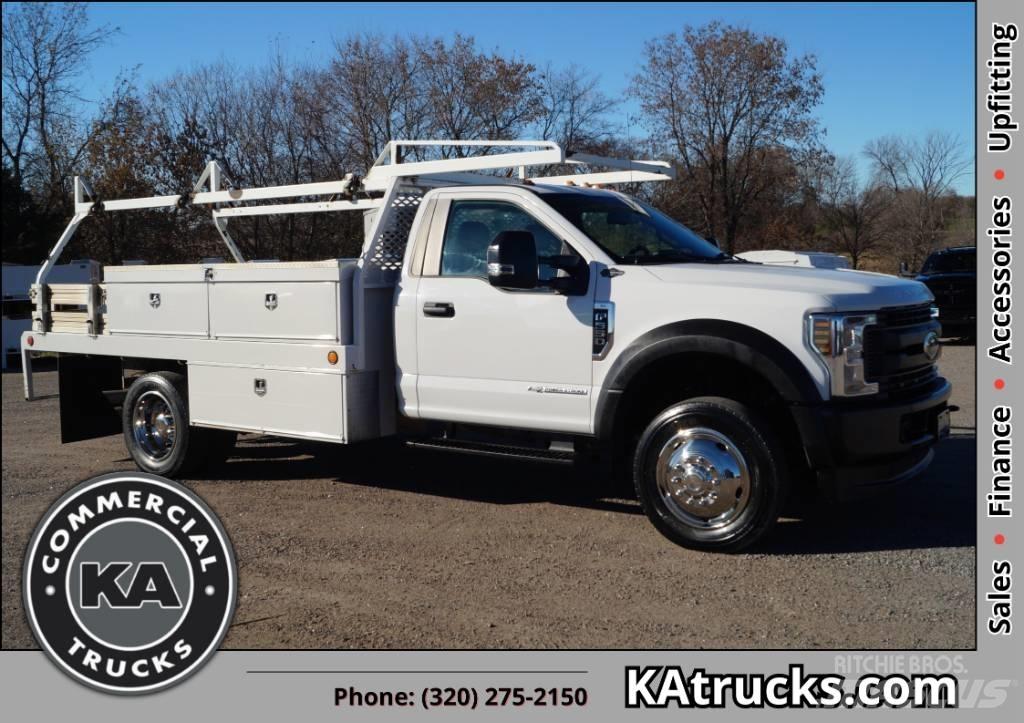 Ford F 550 XL SD Pritschenwagen/Pritschenwagen mit Seitenklappe