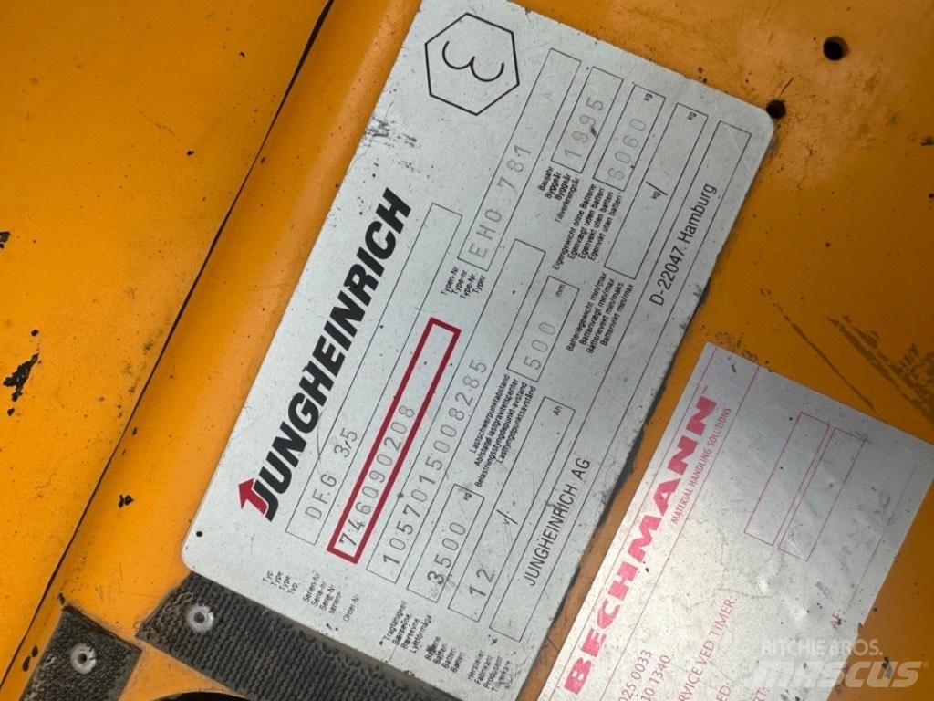 Jungheinrich EFD35 Dieselstapler