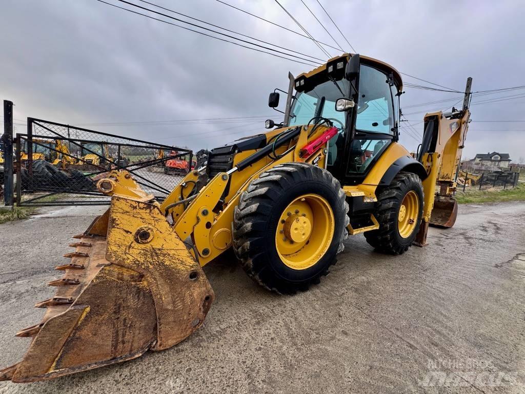 CAT 444F, JOYSTICK Baggerlader