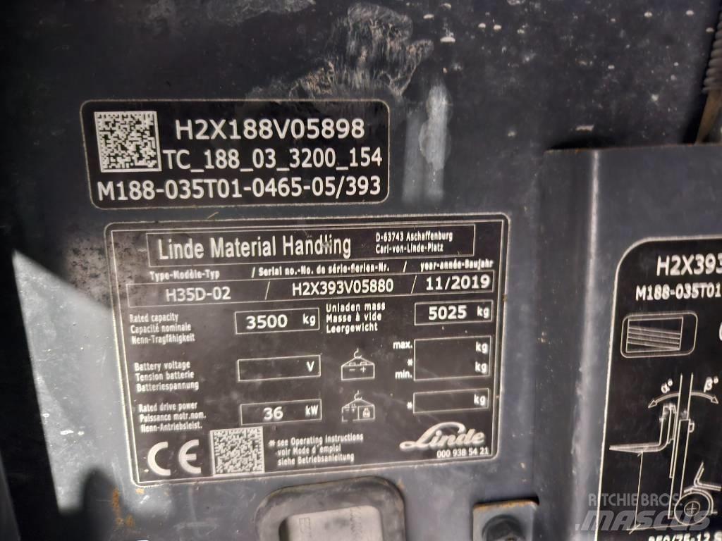 Linde H35D Dieselstapler