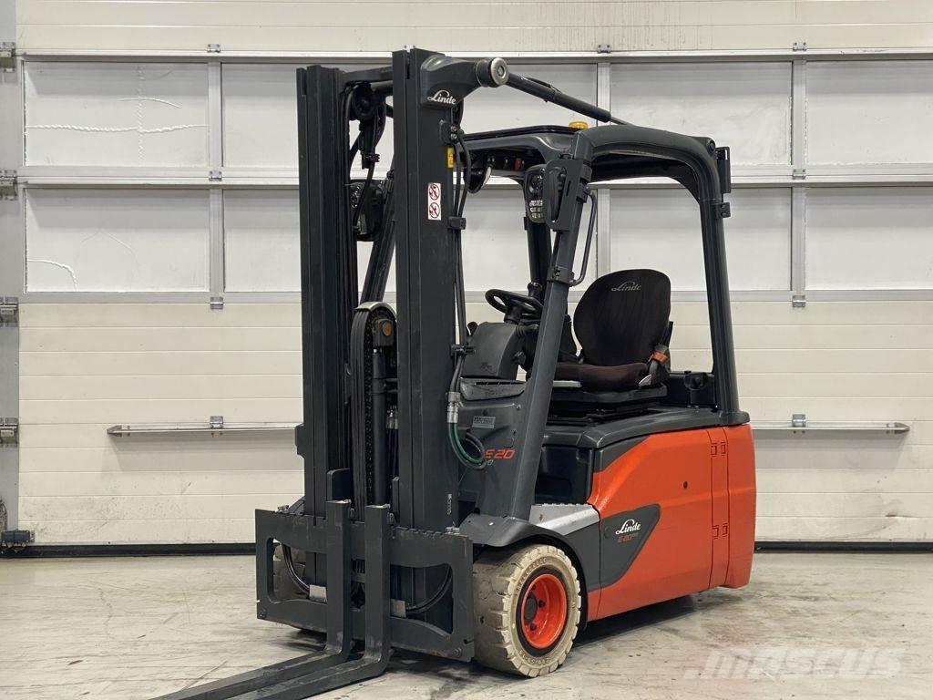 Linde E20L-02 Elektrostapler