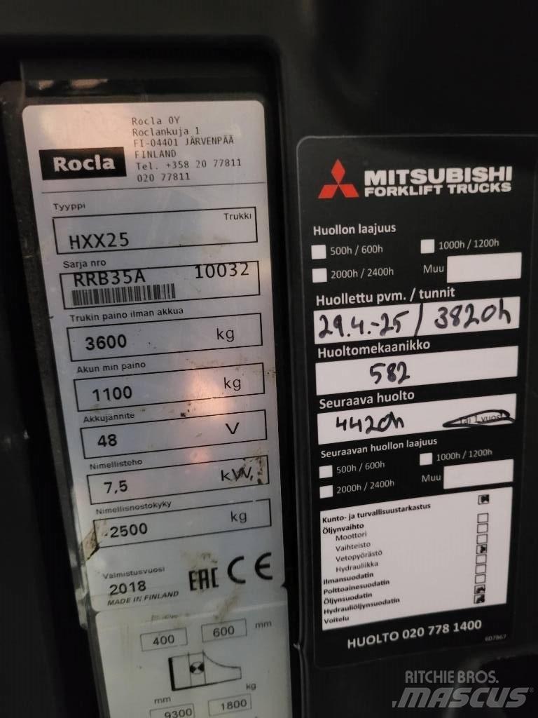 Rocla HXX25 Schubmaststapler