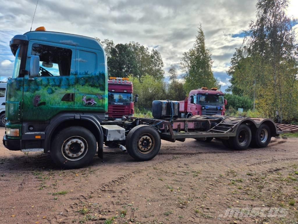 Scania R 124 Forsttransportfahrzeuge