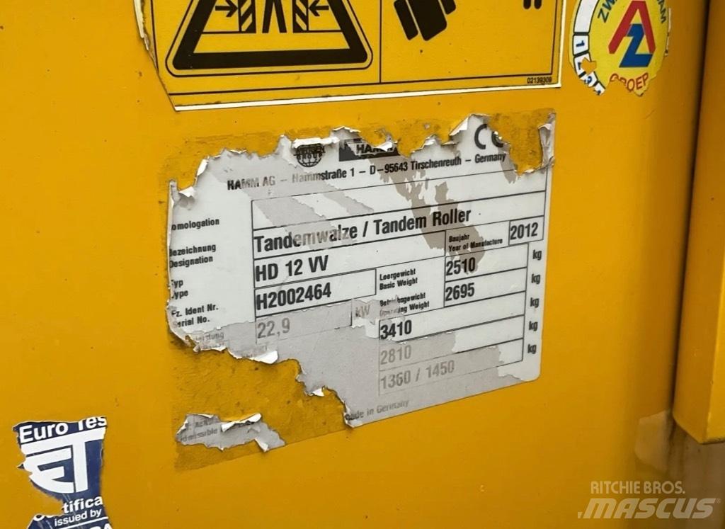 Hamm HD 12 VV Tandemwalzen