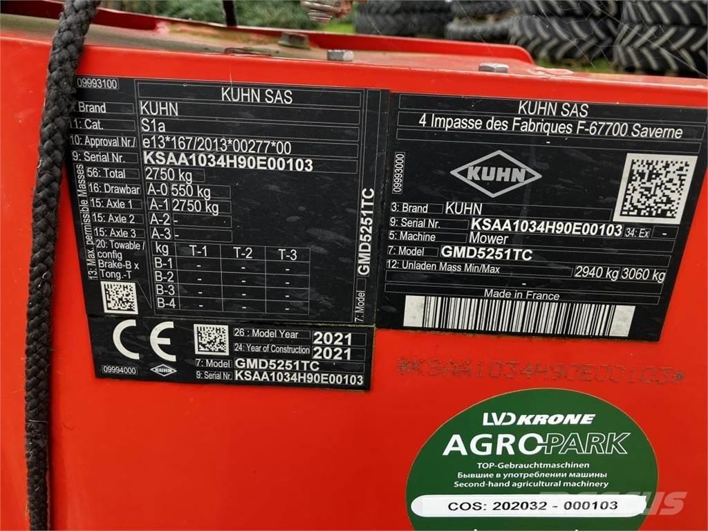 Kuhn GMD5251TC Mäher
