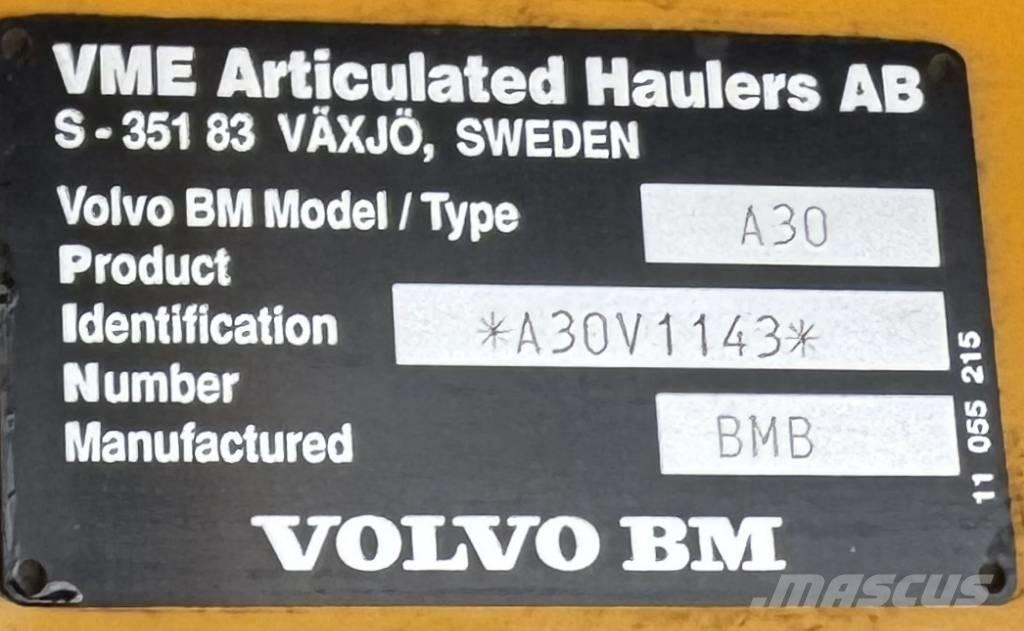 Volvo A 30 Dumper - Knickgelenk