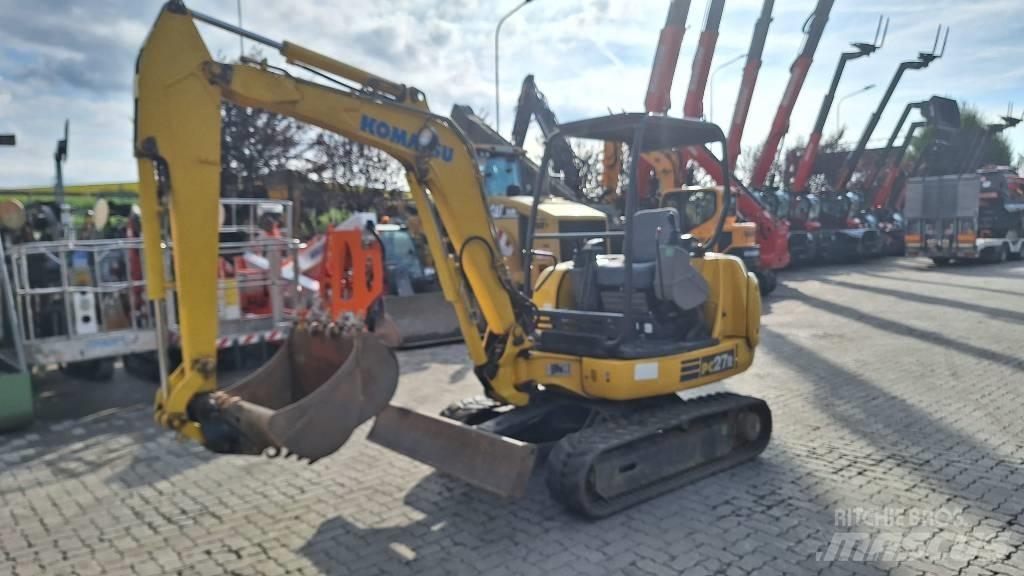 Komatsu PC27R-8 Minibagger < 7t