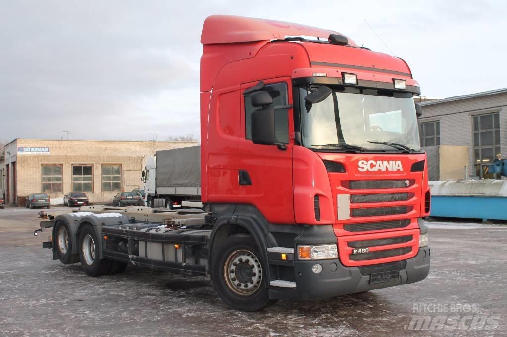 Scania R480 LB6X2HNB Containerwagen