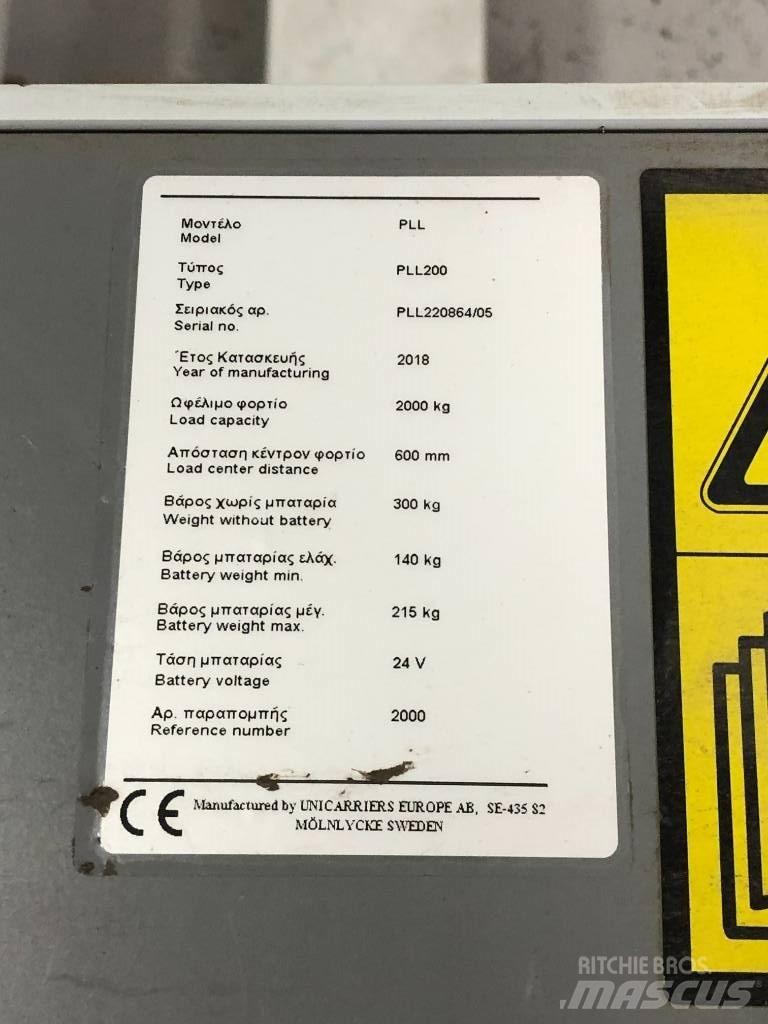 Atlet PLL200 Handgeführter Palettenstapler